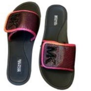 Michael Kors Fluorescent Mesh Slide NWOTB